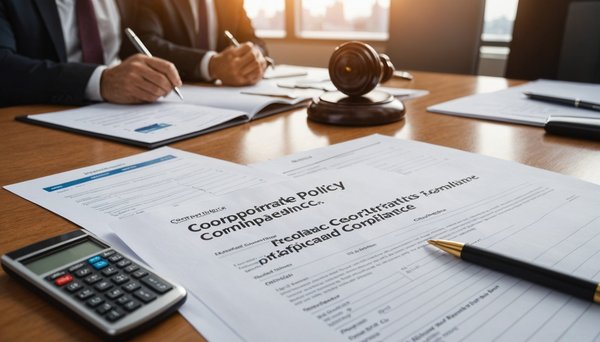 Politique d'entreprise et conformité réglementaire